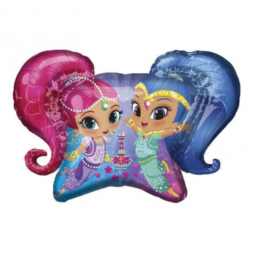 Globo foil de Shimmer y Shine