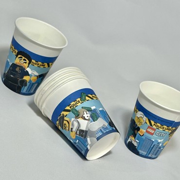 Vasos de Lego City de 200 Ml