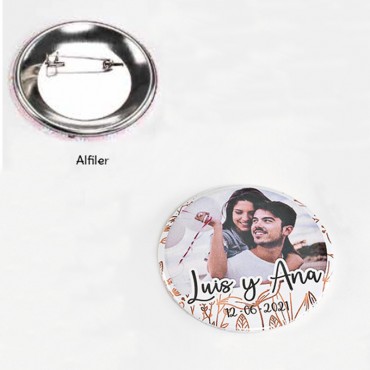 Chapas de alfiler...