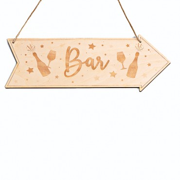 Cartel de dirección hacia...