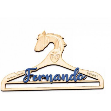 Percha Caballo Madera...