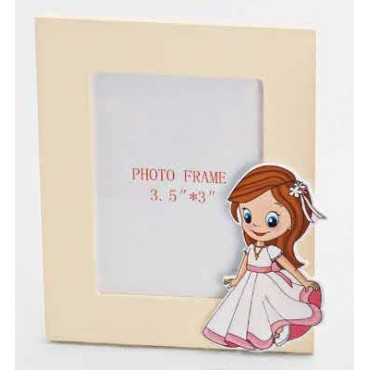 Portafotos Marfil Madera...