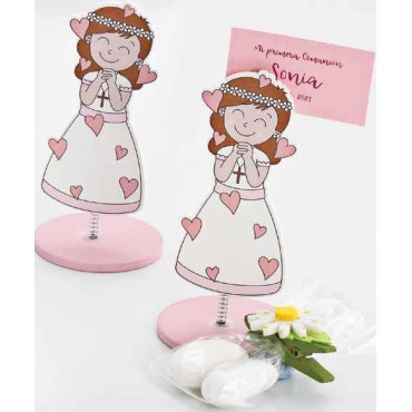 Sujeta-Tarjetas Niña...